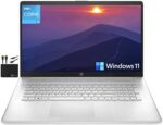 2022 HP Pavilion 17.3" HD+ Laptop Computer, 11th Gen Intel Dual Core i3-1115G4 (Upto 4.1GHz, Beats i5-1030G7), 8GB RAM, 256GB NVMe SSD,UHD Graphics, Bluetooth, HDMI,Webcam, Windows 11 S+MarxsolCables