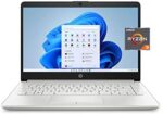 2022 Newest HP Notebook Laptop, 14" Full HD Display, AMD Ryzen 3 3250U Processor, 8GB DDR4 Memory, 256GB SSD Storage, Webcam, USB Type-C, RJ-45, HDMI, Windows 11 Home, Silver