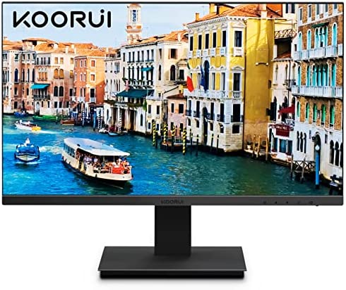 KOORUI 27-inch Curved Computer Monitor- Full HD1080P 75Hz Gaming Monit
