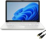 Newest HP 17.3" FHD Business Laptop, 11th Gen Intel i3-1115G4( Beat i5-1035G7), 8GB DDR4 RAM, 256GB SSD, Lightweight, Fast Charge, Bluetooth, WiFi 5,Webcam, W/ HDMI, Windows 11 Home, Silver