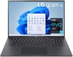 LG Gram 16Z90P Laptop 16" Ultra-Lightweight, (2560 x 1600), Intel Evo 11th gen CORE i7 , 16GB RAM, 256GB SSD, Windows 11 Home, 22 Hour Battery, Alexa Built-in, 2X USB-C, HDMI, USB-A - Black