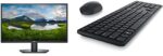 Dell SE2722HX - 27-inch FHD (1920 x 1080) 16:9 Monitor, 75Hz Refresh Rate, 16.7 Million Colors, Anti-Glare with 3H Hardness, Black & KM5221W Pro Wireless Keyboard and Mouse Combo- Black