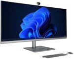 HP Envy 34" IPS Anti-Glare WUHD (5120x2160) All-in-One Desktop Computer - 11th Gen Intel Core i7-11700 up to 4.9 GHz CPU, 128GB RAM, 4TB (2 x 2TB) NVMe SSD, GeForce GTX 1650 4GB, Windows 11 Home