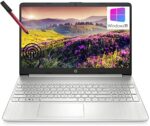 [Windows 11 Home] HP 15 15.6" Laptop Computer, Octa-Core AMD Ryzen 7 5700U up to 4.3GHz (Beat i7-1165G7), 32GB DDR4 RAM, 2TB PCIe SSD, WiFi 6, Bluetooth 5.2, Webcam, Type-C, Silver, 64GB Flash Drive
