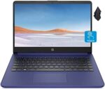 2022 HP Pavilion Laptop, 14-inch HD Touchscreen, AMD 3000 Series Processor, 8GB RAM, 192GB Storage, Long Battery Life, Webcam, HDMI, Windows 10 + One Year of Office365, Blue (Latest Model)
