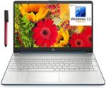 [Windows 11 Pro] HP 15 15.6" FHD Business Laptop, Hexa-Core AMD Ryzen 5 5500U (Beat i5-1135G7), 16GB DDR4 RAM, 512GB PCIe SSD, 802.11AC WiFi, Bluetooth 4.2, HDMI, Type-C, Spruce Blue, 64GB Flash Drive
