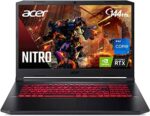 2022 Acer Nitro AN517 17.3" 144Hz FHD IPS Gaming Laptop Intel 8-Core i7-11800H 32GB RAM DDR4 2TB(1TBx2) NVMe SSD NVIDIA RTX 3060 6GB GDDR6 Killer WiFi AX RJ-45 Backlit Windows 11 Pro w/RE USB Drive