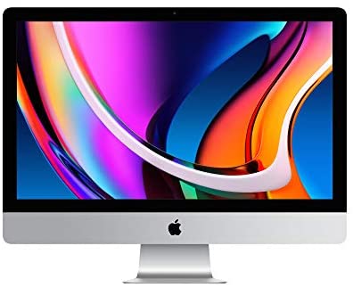2020 Apple iMac with Retina 5K Display (27-inch, 8GB RAM, 512GB SSD Storage)