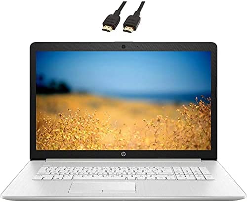 2021 HP Newest Premium Laptop Computer, 17.3'' Full HD 1080P IPS Screen, 11th Gen Intel Core i5-1135G7(Beat i7-1065G7), 16GB RAM, 1TB SSD, HDMI, Wi-Fi, Webcam, Windows 11 | LIONEYE HDMI Cable, Silver
