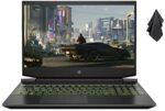 2021 New HP Pavilion 15.6" FHD Gaming Laptop, AMD 6-Core Ryzen 5 4600H Up to 4.0 GHz (Beats i5-9300H), 16GB RAM, 256GB SSD + 1TB HDD, Nvidia GeForce GTX 1650 Graphics, Win 10 Home + Microfiber Cloth