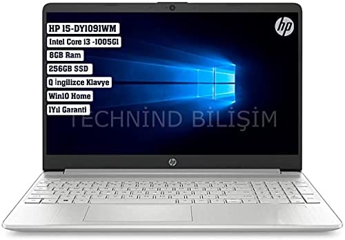 2021 Newest HP 15.6” HD Screen Laptop, 10th Generation Intel Core i3-1005G1 Dual-Core Processor, 8 GB DDR4 RAM, 256 GB PCIe NVMe M.2 SSD, Intel UHD Graphics, Wi-Fi, Webcam, Windows 10 Home in S Mode