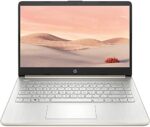 2021 Newest HP Premium 14-inch HD Laptop, Intel Dual-Core Processor Up to 2.8GHz, 8GB RAM, 64GB eMMC Storage, Webcam, Bluetooth, HDMI, Wi-Fi, Gold, Windows 10 with 1 Year Microsoft 365