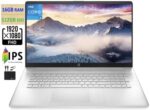 2022 Flagship HP 17.3-inch IPS FHD Laptop Computer, Intel Core i5-1135G7, Quad Core up to 4.2 GHz, Iris Xe Graphics, 16GB RAM, 512GB PCIe SSD,Backlit Keyboard, WiFi 5, Webcam, Windows 11+MarxsolCables