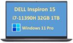 2022 Latest Dell Inspiron 5000 5510 15.6" FHD (Intel 4-Core i7-11390H, 32GB RAM, 1TB PCIe SSD, Iris Graphics ) Business Laptop, Webcam, Thunderbolt 4, Fingerprint, Backlit, HDMI Cable, Windows 11 Pro
