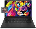 2023 HP Newest 17 Laptop Notebook, 17.3" Full HD Anti-Glare Display, AMD Ryzen 7 5700U Processor, 64GB RAM, 1TB PCIe SSD, Webcam, Wi-Fi 6, Bluetooth, HDMI, Windows 11 Home, Black