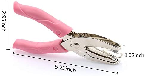 Single Hole Punch 3/8in Hole Puncher Portable Paper Punch Handheld Long Hole  Punch Metal Hole