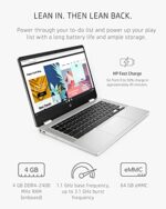 HP Chromebook x360 14a 2-in-1 Laptop, Intel Pentium Silver N5030