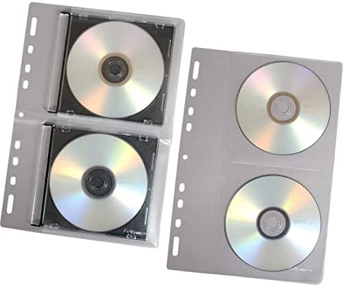 Pochettes adhésives CD et DVD - Gemex