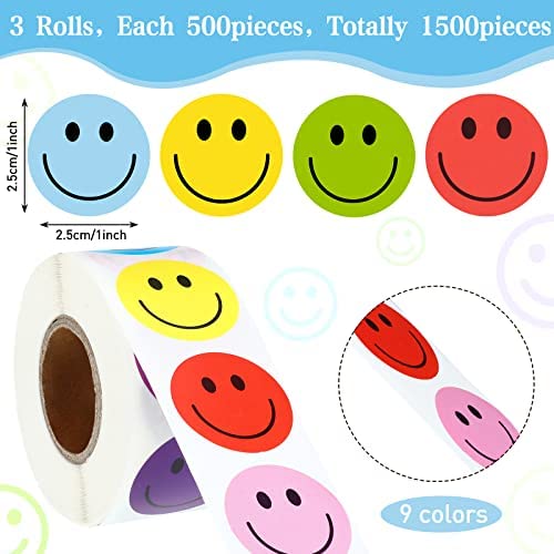 Happy Face Stickers