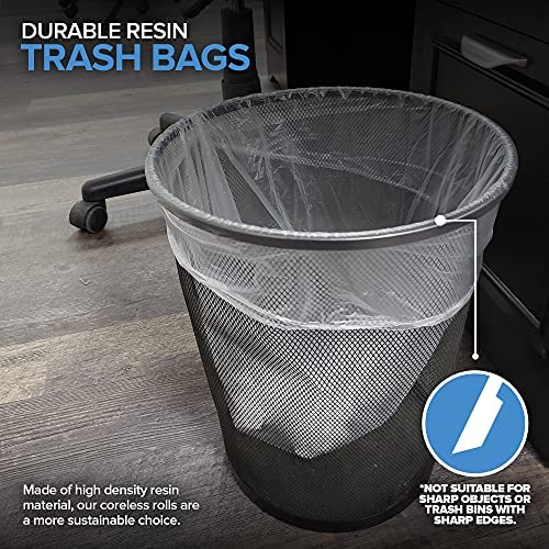 Stock Your Home 2 Gallon Unscented Small Garbage Bags, 100 Count,  Leakproof, Versatile Usage, Grab-n-Go