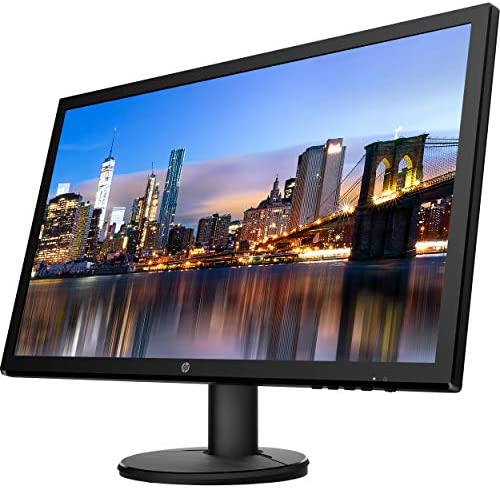 HP V24 FHD Monitor | 24-inch Diagonal Full HD Computer Monitor with 75Hz  refresh rate and AMD Freesync | Low Blue Light Screen with HDMI and VGA  ports
