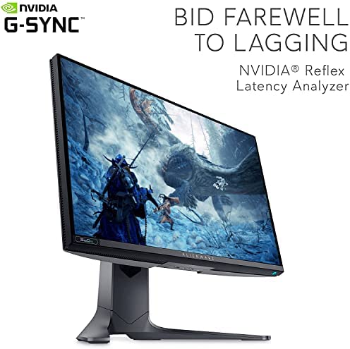 The Dell AW2521H gaming monitor with 360Hz refresh rate and NVIDIA