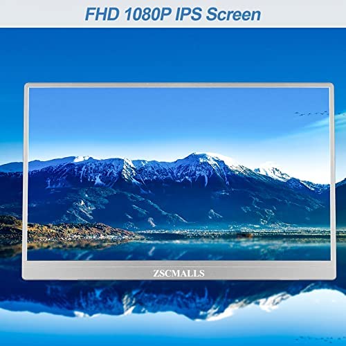 InnoView Portable Monitor, 15.6 Inch FHD 1080P HDMI USB C Second External  Monitor for Laptop, Desktop, MacBook, Phones, Tablet, PS5/4, Xbox, Switch