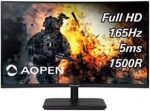 AOPEN by Acer 27HC5R Pbiipx 27" 1500R Curved Full HD (1920 x 1080) VA Gaming Monitor with AMD Radeon FREESYN