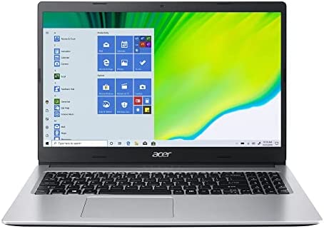 Acer Aspire 3 15.6-inch FHD 1080p Premium Laptop PC, AMD Ryzen 5 3500U Processor, 8GB DDR4 Memory, 512GB SSD, Work & Streaming, Windows 10 Home S, Silver, w/ OD