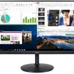 Acer CB272 bmiprx 27" Full HD (1920 x 1080) IPS Zero Frame Home Office Monitor with AMD Radeon Free Sync - 1ms VRB, 75Hz Refresh, Height Adjustable Stand with Tilt & Pivot (Display, HDMI & VGA ports)