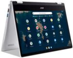 Acer Chromebook Spin 314 Convertible Laptop | Intel Pentium Silver N6000 | 14" HD IPS Corning Gorilla Glass Touch Display | 4GB LPDDR4X | 128GB eMMC | Intel Wi-Fi 6 AX201 | Chrome OS | CP314-1H-P9G7