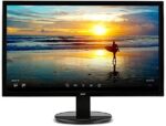 Acer K202HQL bd 20” (19.5" viewable) (1600 x 900) Monitor (DVI & VGA Ports)