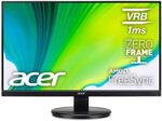 Acer K242HYL Hbi 23.8” Full HD (1920 x 1080) Monitor with AMD Radeon FreeSync Technology, 75Hz, 1ms (VRB) (HDMI Port 1.4 & VGA Port) Black
