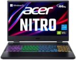 Acer Nitro 5 AN515-58-527S Gaming Laptop | Intel Core i5-12500H | NVIDIA GeForce RTX 3060 Laptop GPU | 15.6" FHD 144Hz IPS Display | 16GB DDR4 | 512GB PCIe Gen 4 SSD | Killer Wi-Fi 6 | RGB Keyboard