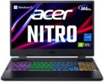 Acer Nitro 5 AN515-58-725A Gaming Laptop | Intel Core i7-12700H | NVIDIA GeForce RTX 3060 Laptop GPU | 15.6" FHD 144Hz 3ms IPS Display | 16GB DDR4 | 512GB Gen 4 SSD | Killer Wi-Fi 6 | RGB Keyboard