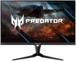 Acer Predator XB323U GPbmiiphzx 32" WQHD (2560 x 1440) IPS NVIDIA G-SYNC Compatible Monitor, VESA Certified DisplayHDR600, Up to 0.5ms, 170Hz, (1 x Display Port, 2 x HDMI and 4 x USB 3.0), Black