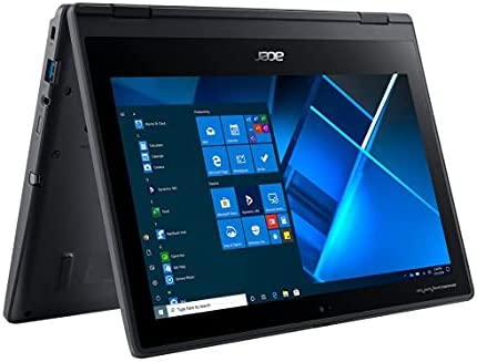 Acer TMB311R-31-C45D Touchscreen Laptop, Intel Celeron N4020, 4GB DDR4 RAM, 64GB eMMC, Intel UHD Graphics 600, Windows 10 Pro (NX.VNEAA.001)
