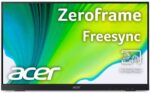 Acer UT222Q bmip 21.5” Full HD (1920 x 1080) 10 Point Touch Monitor with AMD FreeSync Technology | Up to 75Hz | 5ms (Display Port, HDMI Port, VGA & USB Port)