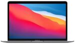 Apple MacBook Air 13.3" with Retina Display, M1 Chip with 8-Core CPU and 7-Core GPU, 16GB Memory, 256GB SSD, Space Gray, Late 2020