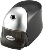 BOSTITCH QuietSharp Executive Heavy Duty Electric Pencil Sharpener & Colored-Pencil Compatible - Black (EPS8HD-BLK)