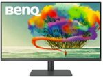 BenQ PD3205U 32 inch 4K UHD IPS Monitor USB-C, 99% sRGB and Rec.709, HDR10, Ergonomic Design, Eye-Care, Built-in Speakers
