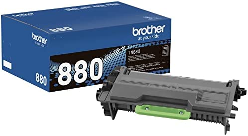 Brother Genuine Super High Yield Toner Cartridge, TN880, Replacement Black Toner, Page Yield Up To 12,000 Pages, Amazon Dash Replenishment Cartridge