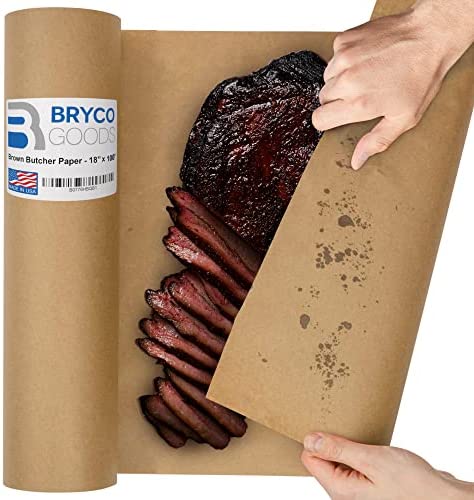Idl Packaging 18 x 1026' Black Steak Paper Roll - Great Experience for Meat Display - Butcher Paper for Serving Food - Unwaxed, Uncoated, Moisture