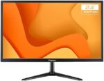 Computer Monitor, 21.5-inch PC Monitor Full HD 1920x1080 Screen, VGA & HDMI Interfaces, 5ms, 75Hz, Brightness 250 cd/m², Built-in Speaker, Gaming Monitor for PS3/PS4/Xbox/Laptop/PC, Pisichen