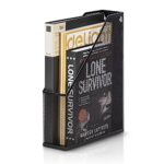 Deli Mesh Steel Magazine File Holder, Office Desk Accessories Decorative File Box, Document Rack for Files Organizer, Black