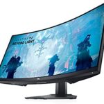 Dell Curved Gaming Monitor 34 Inch Curved Monitor with 144Hz Refresh Rate, WQHD (3440 x 1440) Display, Black - S3422DWG