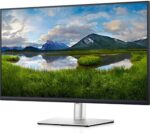 Dell P3221D 32 Inch 1440p QHD, IPS Ultra-Thin Bezel Monitor, HDMI, DisplayPort, USB-C, VESA Certified, Black