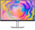 Dell S2722QC 27-inch 4K USB-C Monitor - UHD (3840 x 2160) Display, 60Hz Refresh Rate, 8MS Grey-to-Grey Response Time (Normal Mode), Built-in Dual 3W Speakers, 1.07 Billion Colors - Platinum Silver