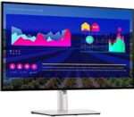 Dell U2722D - 27-inch QHD (2560 x 1440) 16:9 UltraSharp Monitor with Comfortview Plus, 60Hz Refresh Rate, 100% sRGB, 1.07 Billion Colors, Platinum Silver