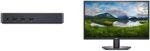 Dell USB 3.0 Ultra HD/4K Triple Display Docking Station (D3100), Black & Dell SE2722HX - 27-inch FHD (1920 x 1080) 16:9 Monitor, 16.7 Million Colors, Anti-Glare with 3H Hardness, Black